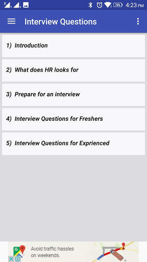 HR Interview Tips скриншот 1