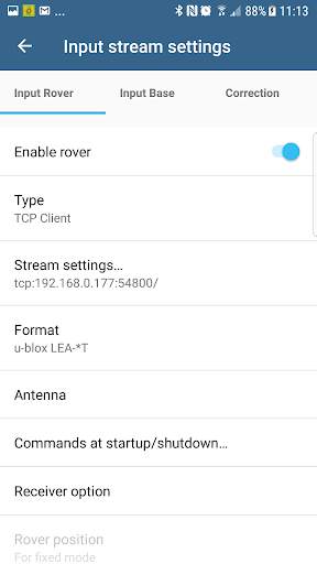 Mapit GIS - NTRIP Client screenshot 4