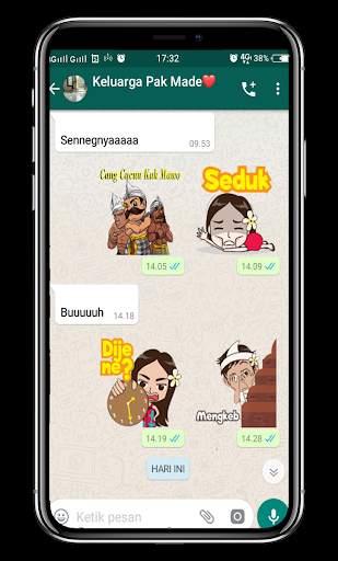 Stiker WA Bahasa Bali screenshot 1