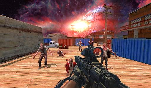 Crazy Zombie Hunter- New Zombie Games screenshot 6