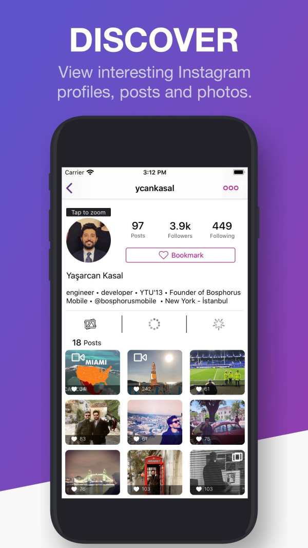 Profile Viewer for Instagram screenshot 2