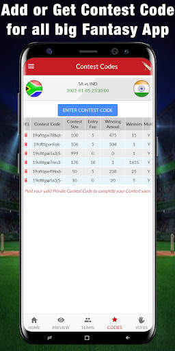 Possible11 Fantasy Sports screenshot 20