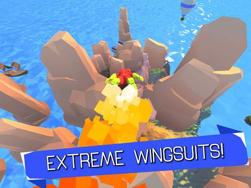 Wingsuit Kings - Skydiving multiplayer flying game скриншот 16