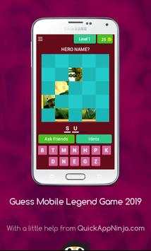 Guess Mobile Legend Game 2019 screenshot 5