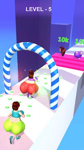 Beauty Run - Body Fit Makeover Shopping Game screenshot 3