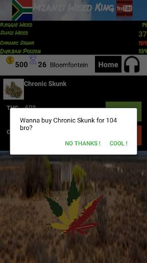 Mzanzi Weed King-Dope Wars Trading Game screenshot 4