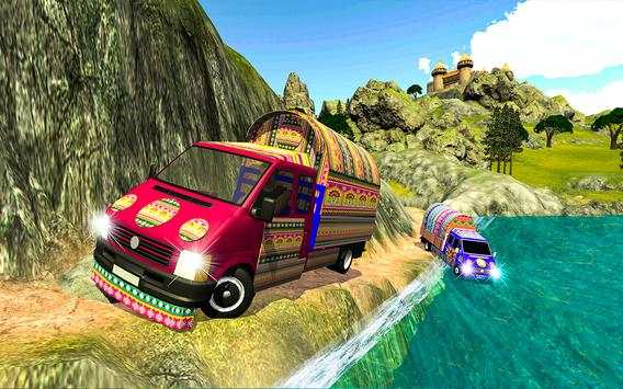 Offroad Pickup Van Driving Simulator 2019 screenshot 5