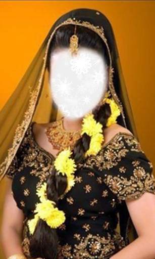 Girls Mehandi Suit photos Edit screenshot 4