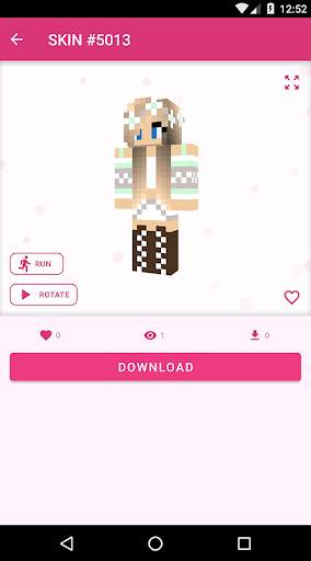Skin Editor 3D for Minecraft screenshot 2