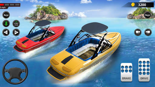 Boat Racing 2019: 3D Speed Boat Racing Games screenshot 1