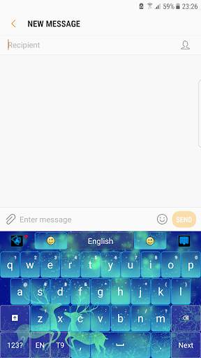 Winter Keyboard screenshot 4