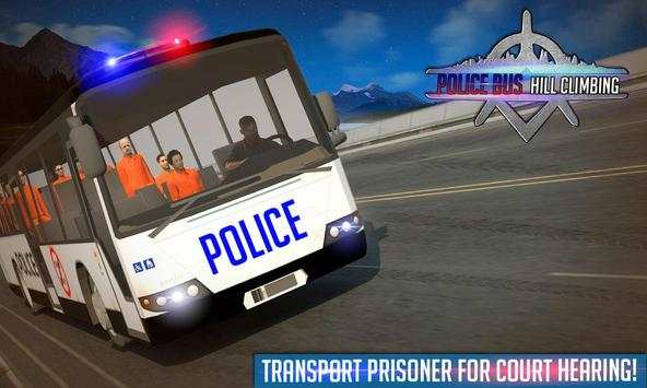 Offroad Police Bus Hill Driver screenshot 4