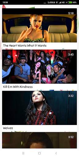 Selena Top Song screenshot 2