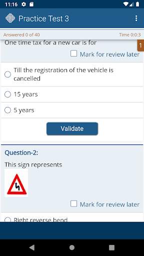 Driving License Tests India Free screenshot 3