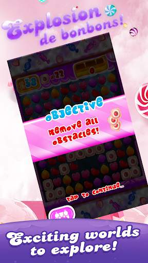 Candy Land Bomb - Match 3 Puzzle screenshot 7