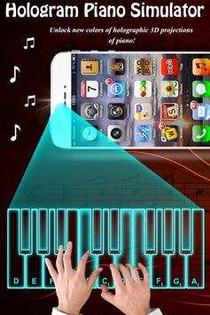 Hologram Piano Simulator screenshot 2
