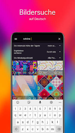 Hintergrundbilder mit Mustern screenshot 3