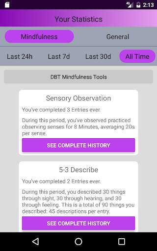 DBT Mindfulness Tools screenshot 23