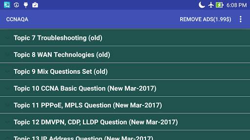 CCNA Question & Answer screenshot 5