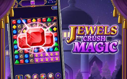 Jewels Crush Magic(Match 3) screenshot 2