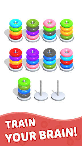 Color Hoop Stack - Sort Puzzle screenshot 4