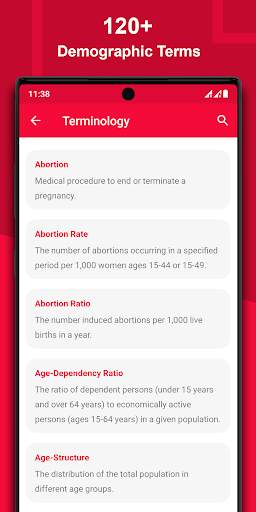 The Demographic App screenshot 2