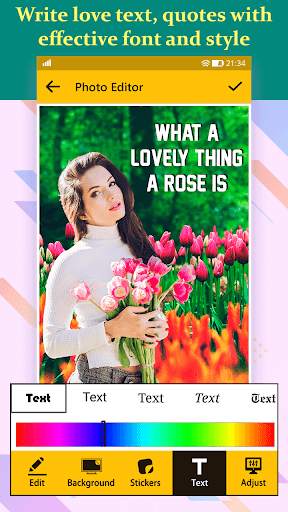Rose Flower Background Photo Maker screenshot 6