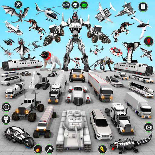 Police Robot Car Game 3d 1.56