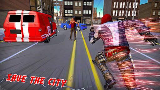 Superhero Light- Speed Hero Fighter screenshot 1
