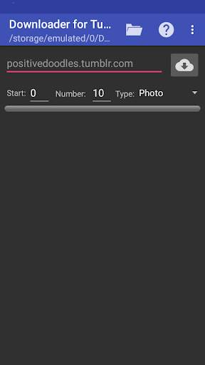 Downloader For Tumblr screenshot 1