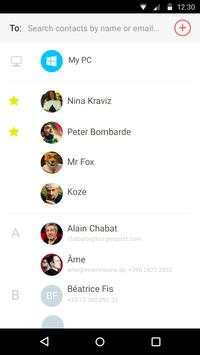 File transfer by Infinit screenshot 2