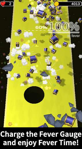 Offline Game : Running Black Hole screenshot 2