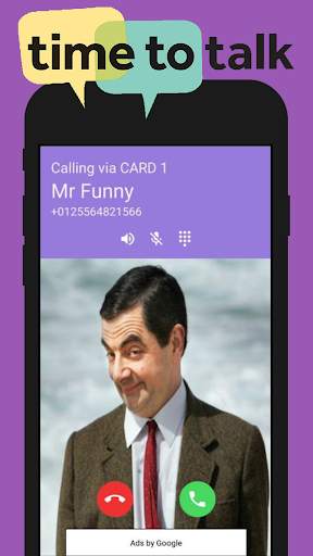 Funny Man Call Me !!  Funny Video Call simulation screenshot 2