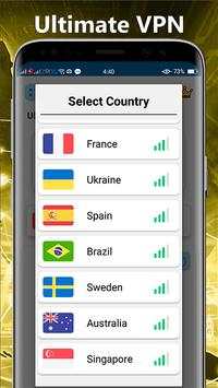 Free VPN client - secure your digital life screenshot 1