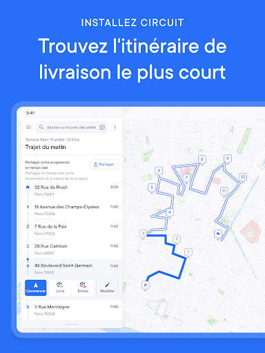 Circuit Optimiseur de trajets screenshot 8