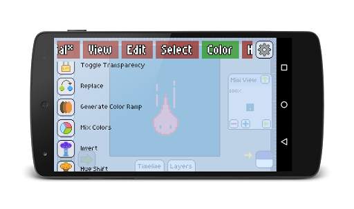 Pixly - Pixel Art Editor 3 تصوير الشاشة
