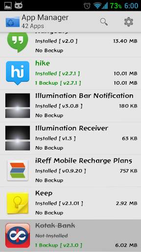 App Manager screenshot 2