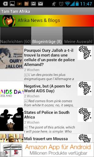 Afrika Nachrichten screenshot 3