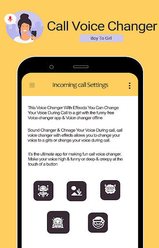 Call Voice Changer Boy to Girl screenshot 22