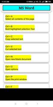 PC All shortcut Key скриншот 4