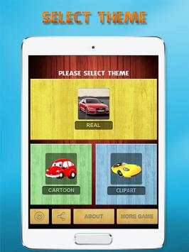 Car memory games pictures for kids and adults screenshot 8