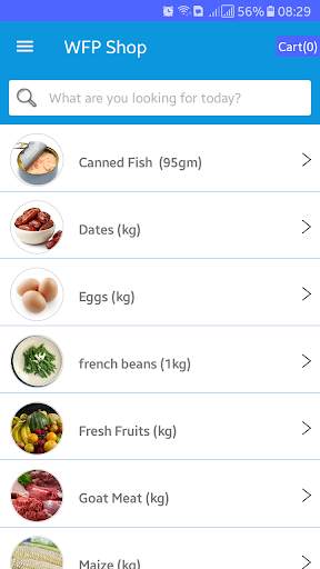 WFP e-Shop Somalia screenshot 1