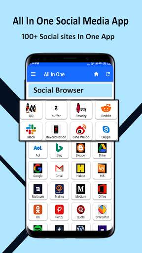 Social Browser:- All Social Media & Shopping Apps screenshot 2