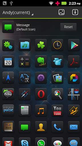 (FREE)Andy GO Launcher Theme screenshot 4
