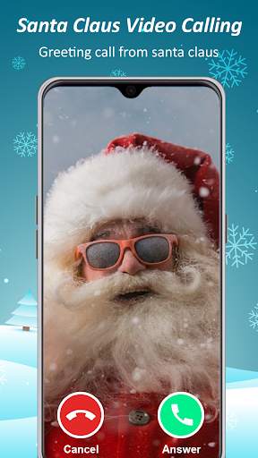 Santa Claus Video Calling Simulated screenshot 2