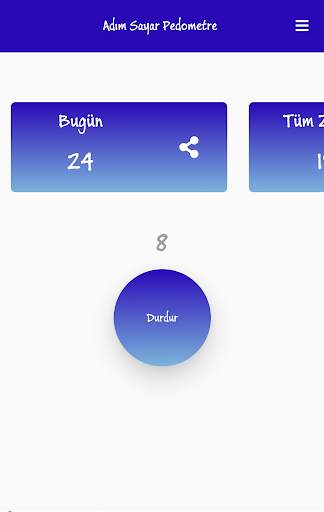 Step Count Pedometer screenshot 1