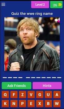 Quiz WWE ring name screenshot 3