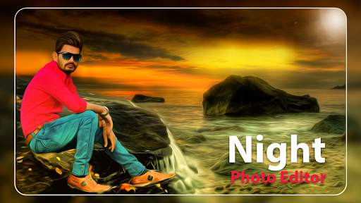 Night Photo Editor - Night Photo Frame screenshot 4