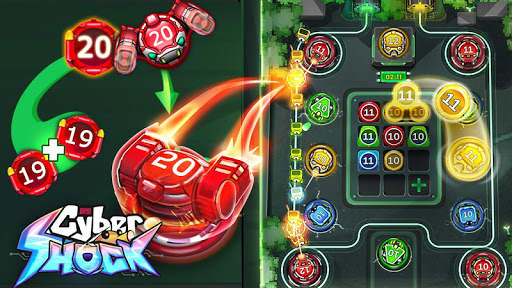 Cybershock : TD Idle & Merge screenshot 9