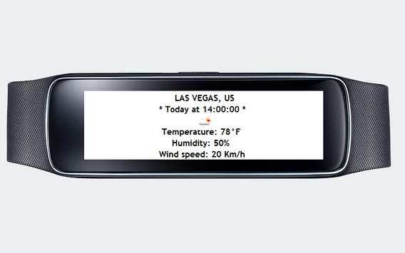 Gear Fit Weather screenshot 1